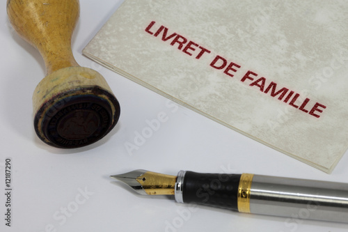 Photo : livret de famille livret de famille