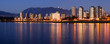 English Bay highrises at dusk
