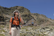 natur pur mit wanderer