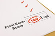 Final Exam Marked With 100% Final Exam Marked With 100%