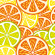 Seamless background Citrus Mix Seamless background Citrus Mix