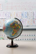 Globe in Elementary Classroom