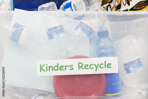 Photo: Recycling Container in Classroom Recycling Container in Classroom