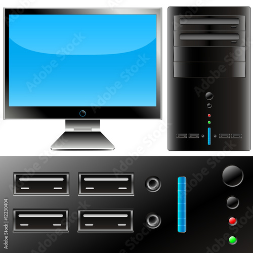 Vektor: Computerhardware Computerhardware