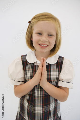 Photo: Girl Wearing School Uniform Girl Wearing School Uniform