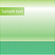 Green vector mosaic background. See also in my Portfolio.