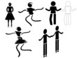 People and Silhoette figures People and Silhoette figures