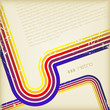 rainbow-colored grungy retro background