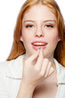 Woman With Pill