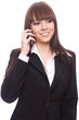 young business woman calling