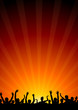Party background - vector [A4 vertical]