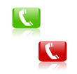 Illustration: phone icons / support phone icons / support