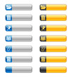 Banner buttons with web icons 8