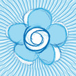 Blaue Blume Blaue Blume