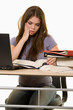 Frustrated college studen