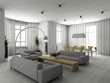 Modern interior.
