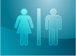 Toilet symbol illustration