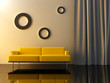 Interior - Yello couch