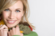 Winter Woman Wearing Scarf