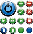 web button in aqua style