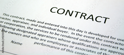Photo: Real Estate Contract Real Estate Contract