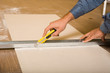 Using utility knife