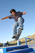 Photo en ligne au meilleur prix Skaterboy auf einem Skatepark in den USA