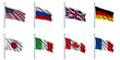 Group of Eight - Sovereign-state flags of the G8 countries
