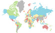 Dotted World - layer for every country