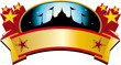 circus tent banner