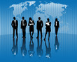 internationales Businessteam