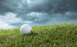 golf ball on course
