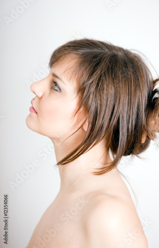 Profile of the girl Profile of the girl