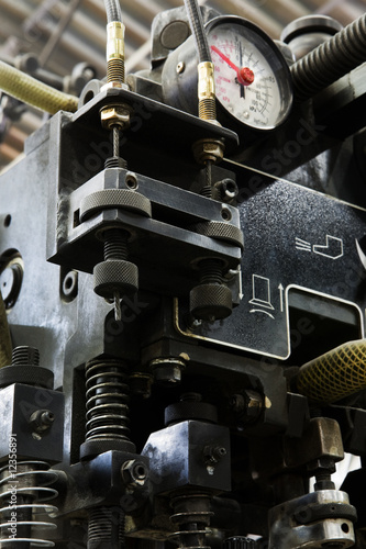 Photo: equipment for a press equipment for a press