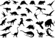Vector dinosaurs Vector dinosaurs
