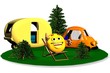 Sommer, Urlaub, Caravaning Sommer, Urlaub, Caravaning
