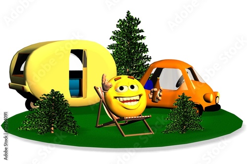 Sommer, Urlaub, Caravaning Sommer, Urlaub, Caravaning