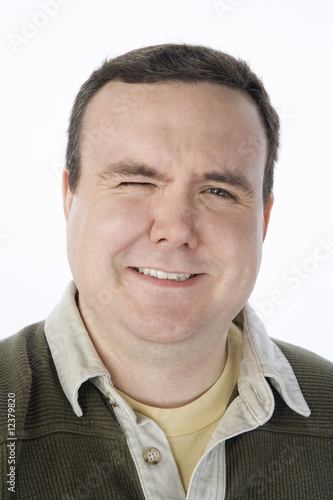 Photo: Portrait of mid-adult man Portrait of mid-adult man