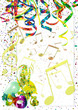 Party, Fete, Karneval, Geburtstag - Einladungskarte Party, Fete, Karneval, Geburtstag - Einladungskarte