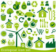 Ecological icon set