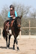 cavalière sur son cheval