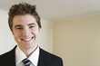 Portrait of a smiling young man.
