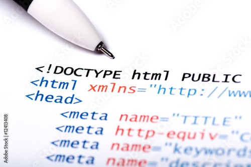 Computer Code HTML