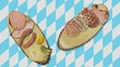 Video: Animation: Oberbayerische Brotzeitplatte Animation: Oberbayerische Brotzeitplatte