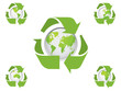 Recycling map buttons