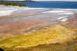 Photo: Hot springs in Yellowstone National park Hot springs in Yellowstone National park