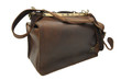 Old case isolated against a white background