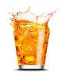 elegant cocktail glass