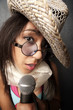 Beautiful Young Singer
