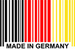 Made in Germany Strichcode Made in Germany Strichcode